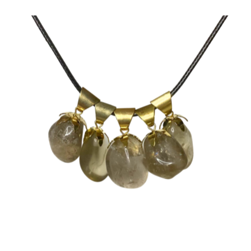 PENDENTIFS QUARTZ FUME