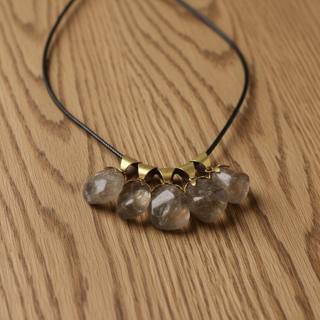PENDENTIFS QUARTZ FUME