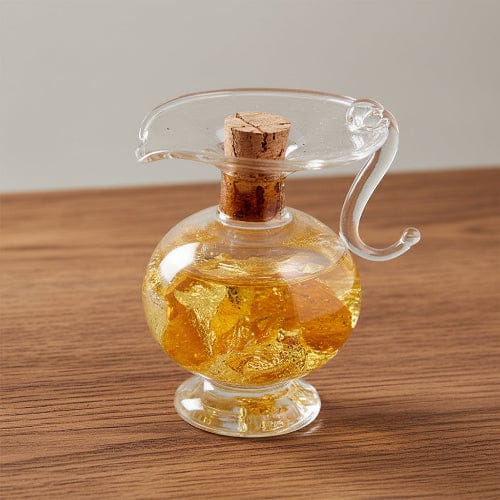 PETIT PICHET DE FEUILLES D'OR