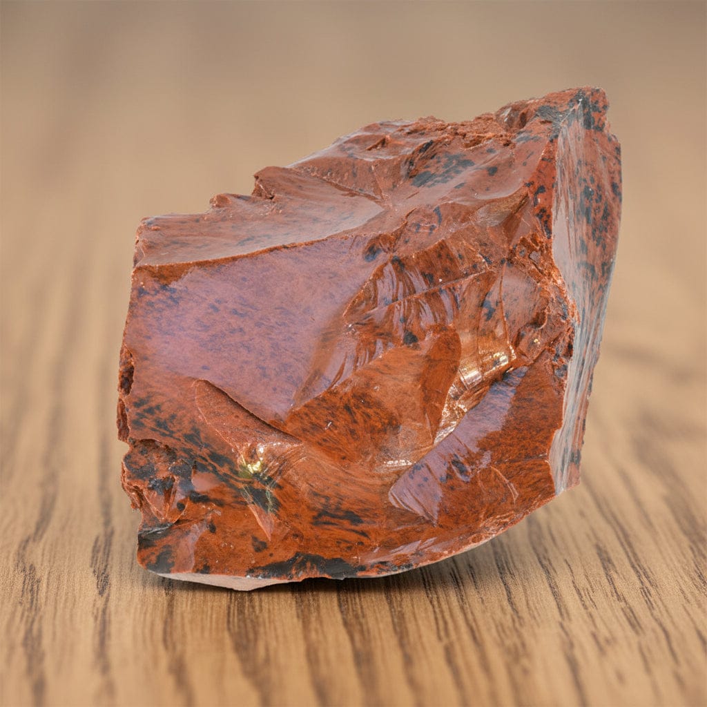 PIERRE BRUTE OBSIDIENNE BRUNE