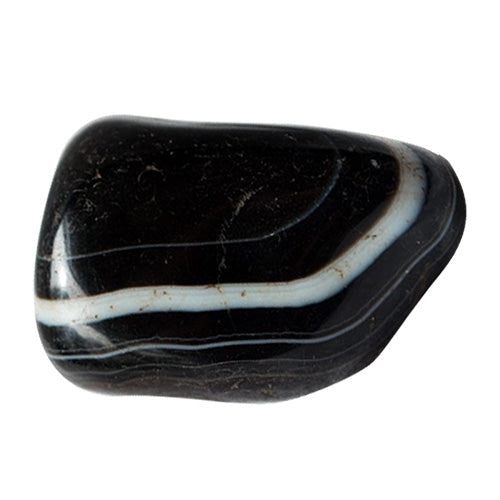 PIERRES ROULÉES AGATE NOIRE