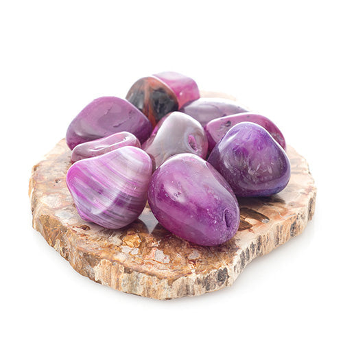 PIERRES ROULÉES AGATE ROSE