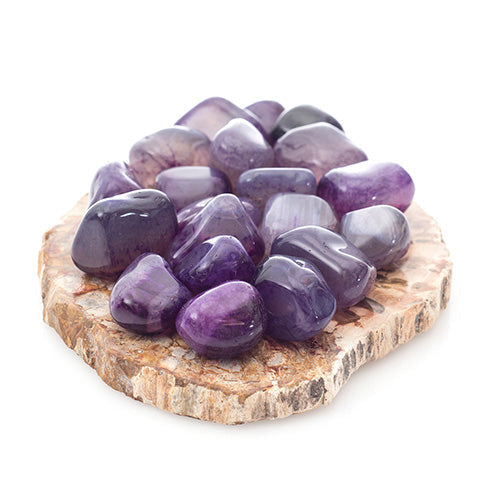 PIERRES ROULÉES AGATE VIOLETTE