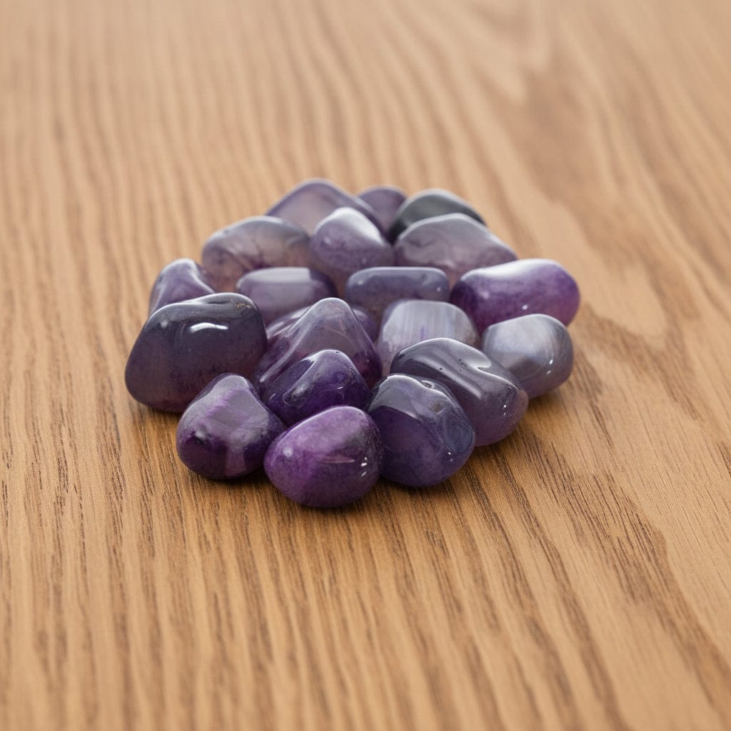 PIERRES ROULÉES AGATE VIOLETTE