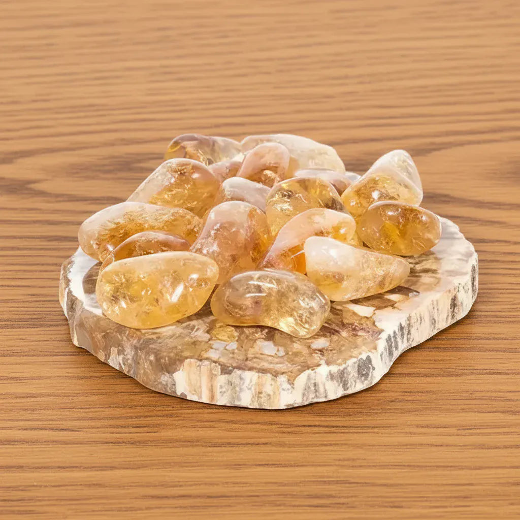 PIERRES ROULÉES CITRINE