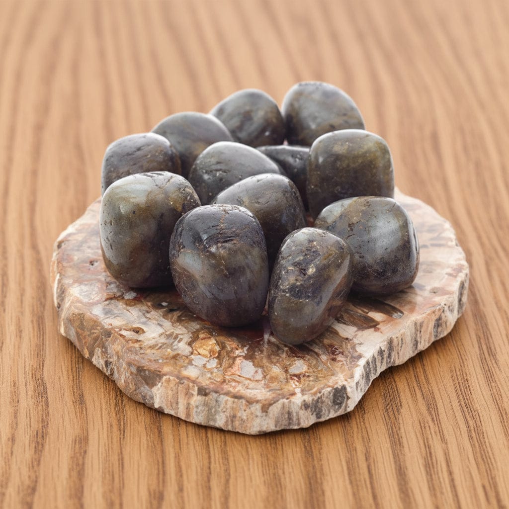 PIERRES ROULÉES LABRADORITE