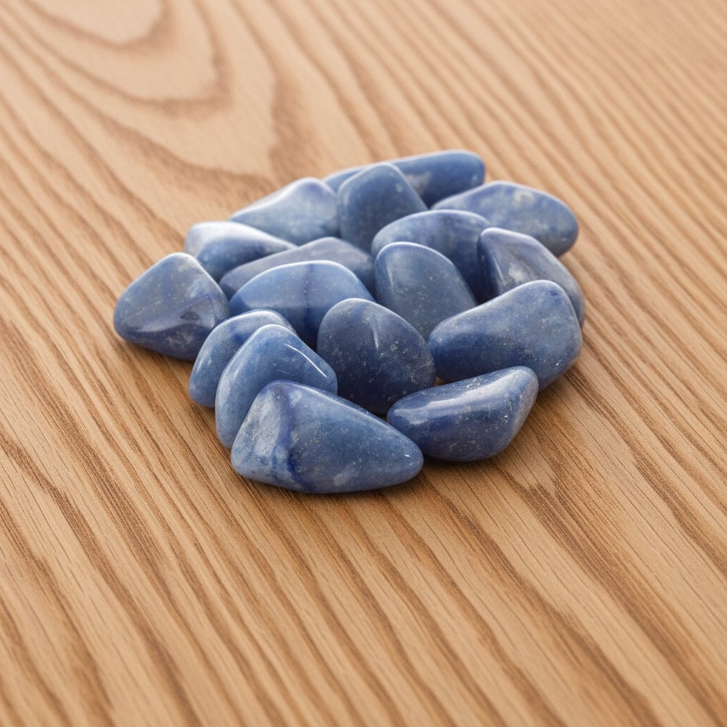 PIERRES ROULÉES QUARTZ LAZULI