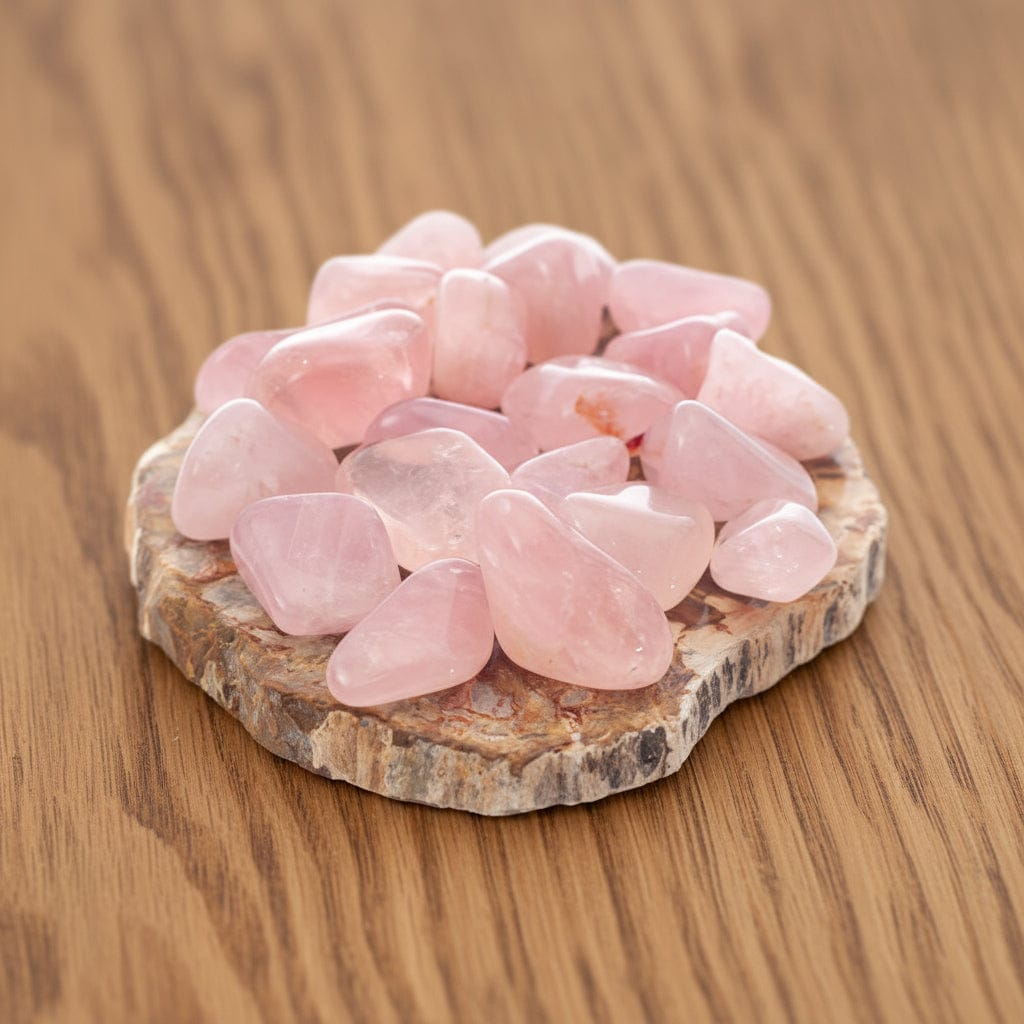 PIERRES ROULÉES QUARTZ ROSE E