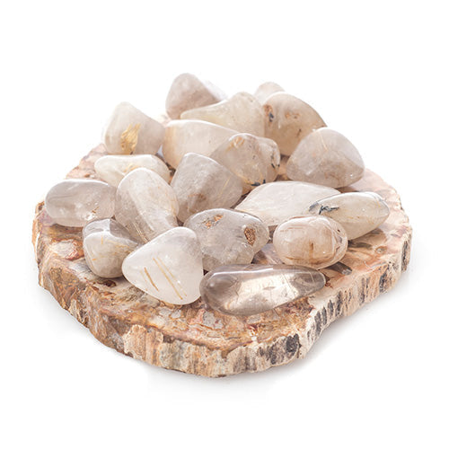 PIERRES ROULÉES QUARTZ RUTILE
