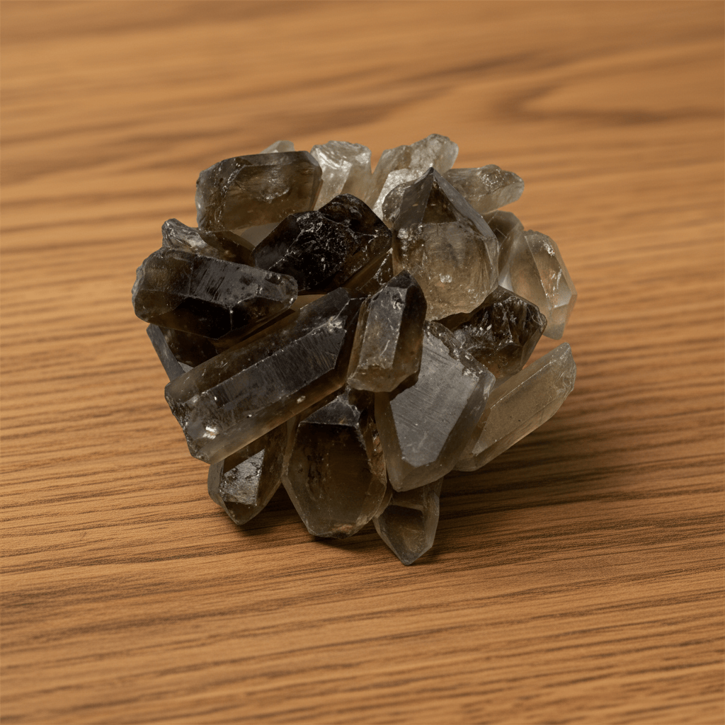 POINTE BRUTE DE QUARTZ FUMÉ