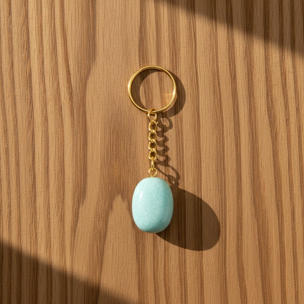 PORTE CLEF AMAZONITE