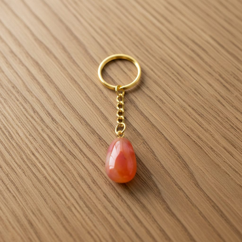 PORTE CLEF CORNALINE