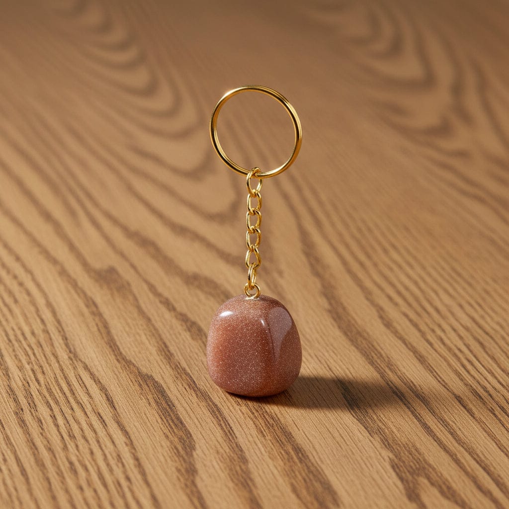 PORTE CLEF PIERRE DE SOLEIL DE SYNTHÈSE