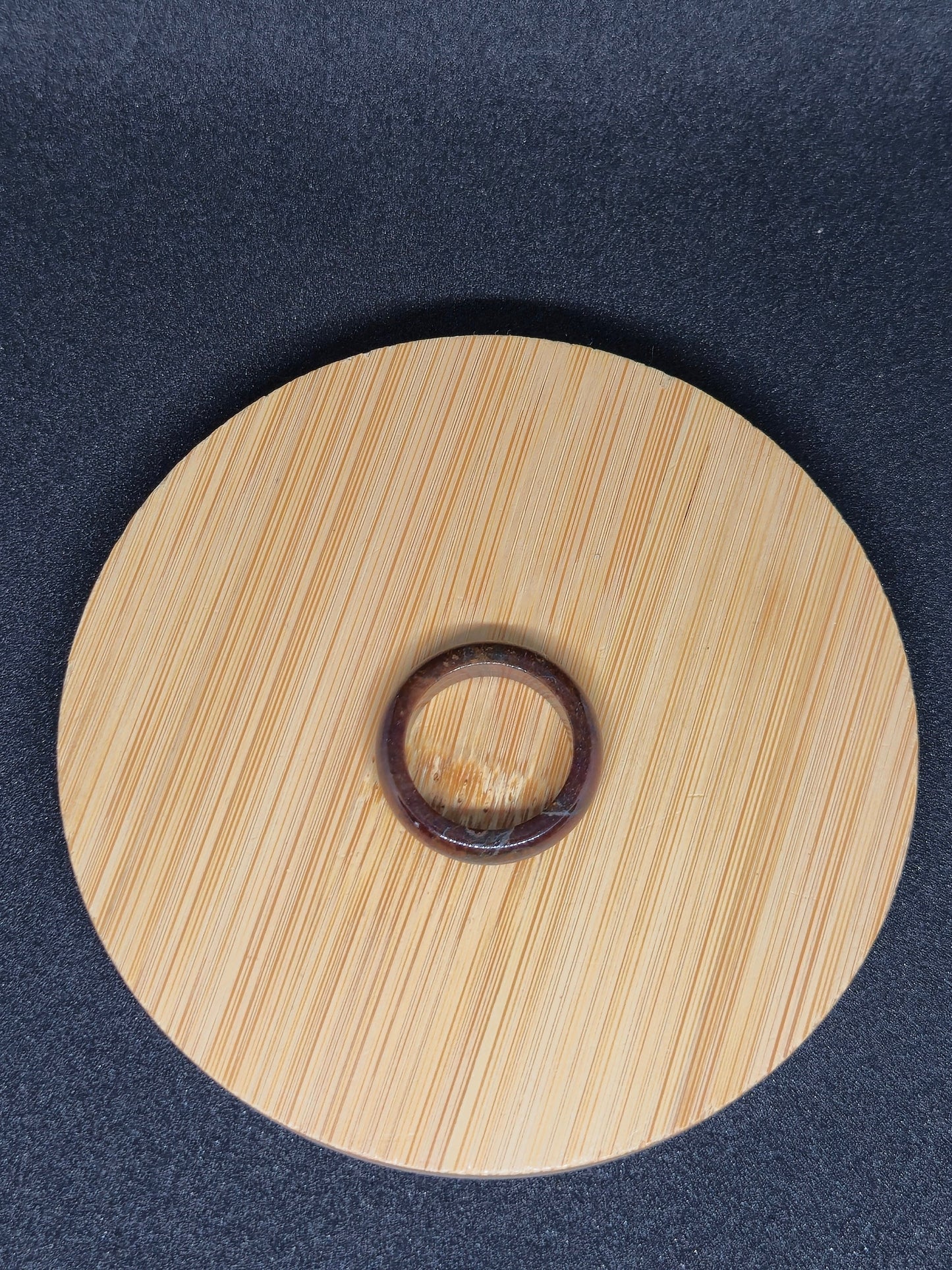 BAGUES JONC EN OEIL DE TIGRE 6mm