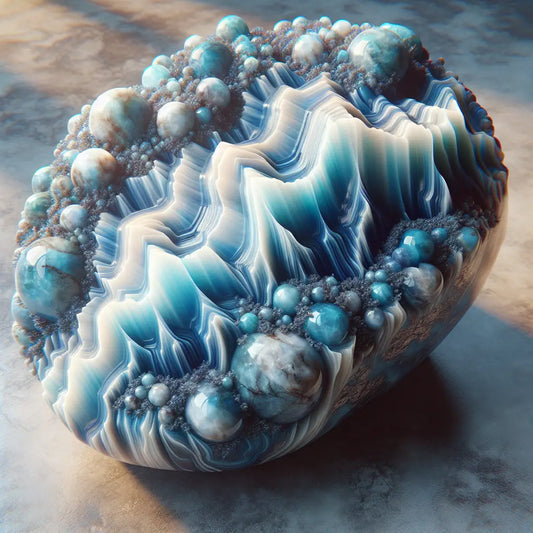 "Découvrez le Larimar : Propriétés, Bienfaits et Secrets en Lithothérapie pour Équilibrer votre Énergie"