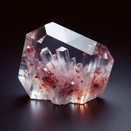 "Découvrez les Propriétés et Bienfaits du Quartz Hématoïde : Le Guide Essentiel de Lithothérapie pour Équilibrer votre Énergie !"
