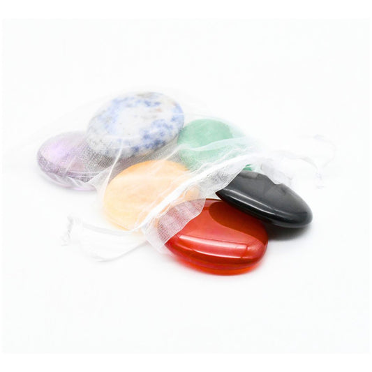 POCHETTE GALETS 7 CHAKRAS