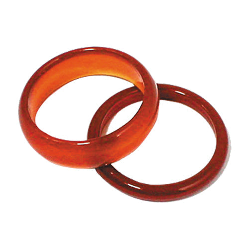BAGUE JONC CORNALINE 6MM