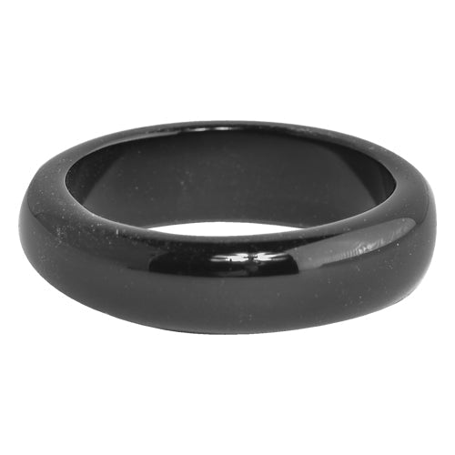BAGUE JONC ONYX 6MM