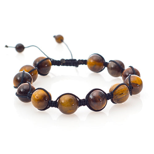 BRACELET SHAMBALLA ŒIL DE TIGRE