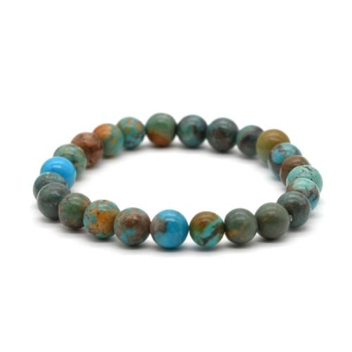 BRACELET TURQUOISE VÉRITABLE | 8MM