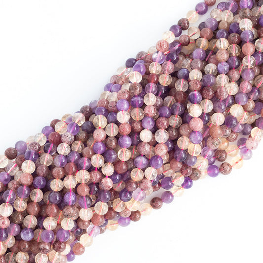 FIL DE PERLES 8MM CACOXÉNITE