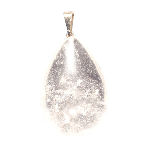 PENDENTIF GOUTTE CRISTAL DE ROCHE