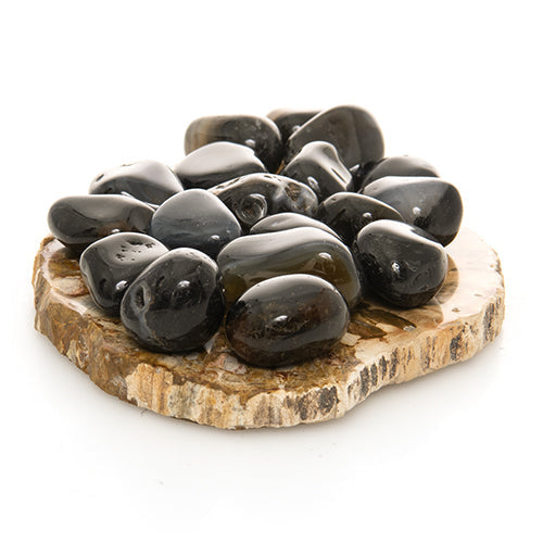 PIERRES ROULÉES AGATE NOIRE