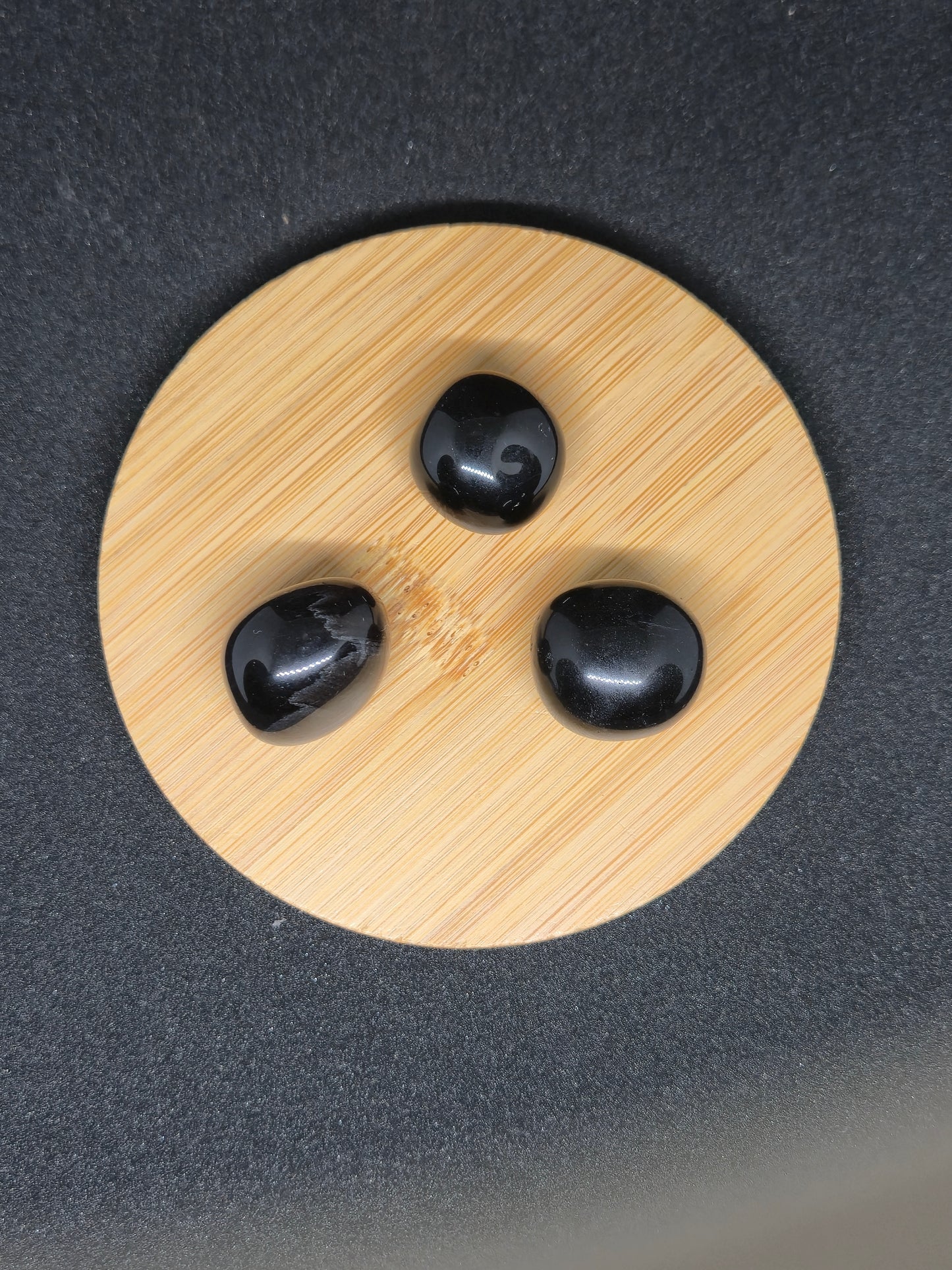 PIERRES ROULÉES OBSIDIENNE NOIRE
