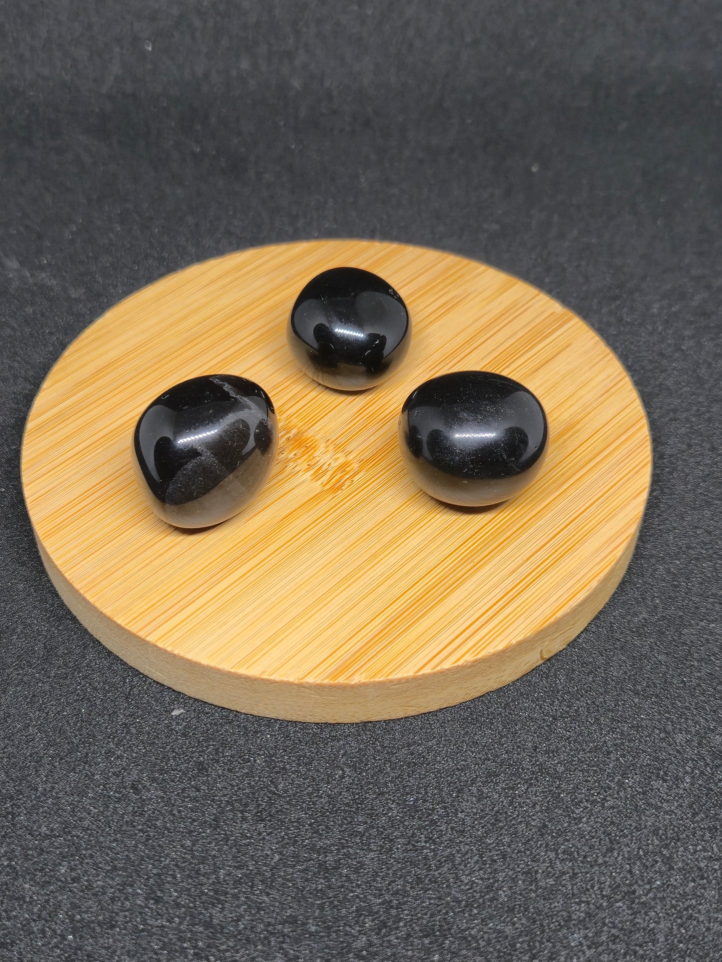 PIERRES ROULÉES OBSIDIENNE NOIRE